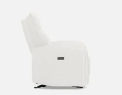 CALVERO contemporary power-reclining and glider armchair with usb port