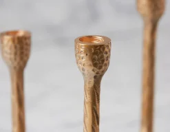 CANDI aluminum candle holder 18 cm