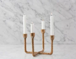 CANDI aluminum candle holder 18 cm