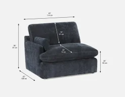 CHABLIS modular sofa with left arm customize to fit your space