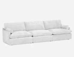 CHABLIS 3-pc modular interchangeable sofa
