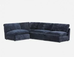 CHABLIS 4-pc modular interchangeable sofa