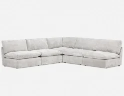 CHABLIS 5-pc modular interchangeable sofa