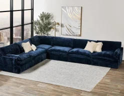 CHABLIS 6-pc modular interchangeable sofa