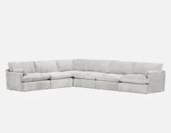 CHABLIS 6-pc modular interchangeable sofa