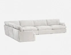 CHABLIS 6-pc modular interchangeable sofa