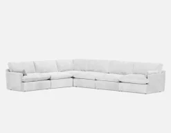 CHABLIS 6-pc modular interchangeable sofa