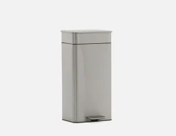 CIRRO stainless steel pedal waste bin 30 l