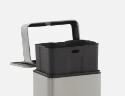 CIRRO stainless steel pedal waste bin 30 l