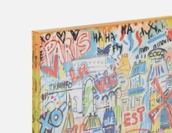 CITY CDG acrylic shadow box art 85 x 110 cm