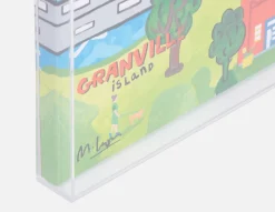 CITY YVR acrylic shadow box art 85 x 110 cm