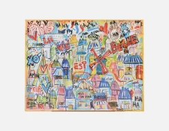 CITY YYZ acrylic shadow box art 85 x 110 cm