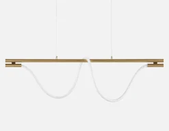 CLEM contemporary pendant with sensor 120.5 cm