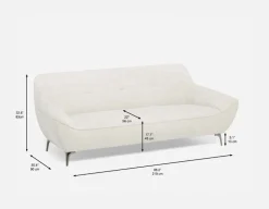 CLOVIS modern style sofa
