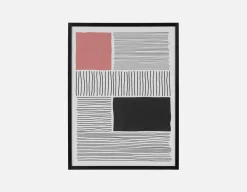 COLINA framed wall art 63x93cm