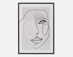 COLINA framed wall art 63x93cm
