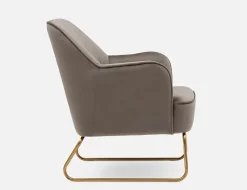 DARAH velvet armchair