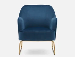 DARAH velvet armchair