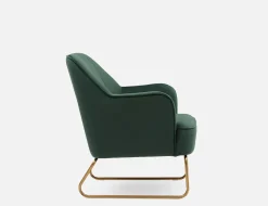 DARAH velvet armchair