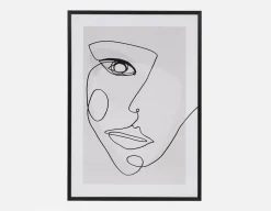 DARCIE framed wall art 73x103cm
