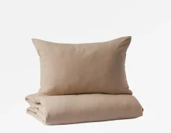 DEMI 3-piece queen linen duvet cover set