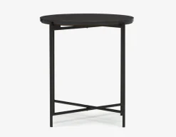 DENVER round marble end table 50cm