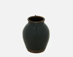 DEVENTER small metallic vase 22cm