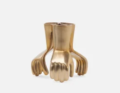 DOIGTS aluminum vase 18 cm