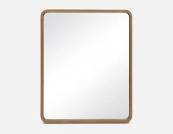 DONTE oak framed mirror 45 cm x 115 cm