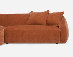 DOYER modern left-facing sectional sofa