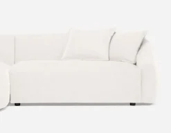 DOYER modern left-facing sectional sofa