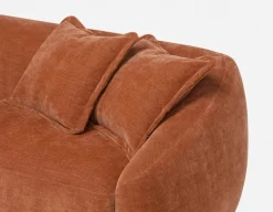 DOYER modern left-facing sectional sofa