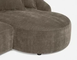DOYER modern right-facing sectional sofa