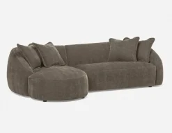 DOYER modern right-facing sectional sofa