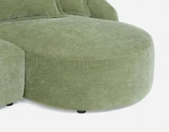 DOYER modern right-facing sectional sofa