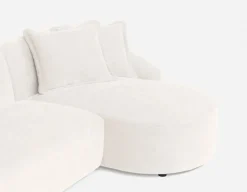 DOYER modern right-facing sectional sofa