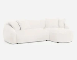 DOYER modern right-facing sectional sofa