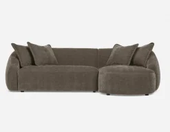 DOYER modern right-facing sectional sofa