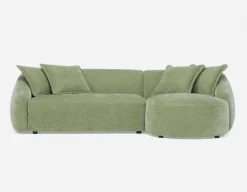 DOYER modern right-facing sectional sofa