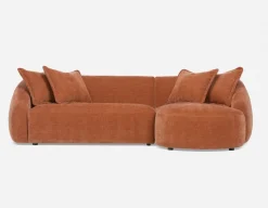DOYER modern right-facing sectional sofa