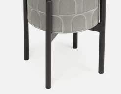 DREW metal planter with stand 26 cm