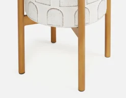 DREW metal planter with stand 21 cm
