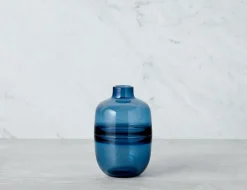 EBINA glass vase 18 cm