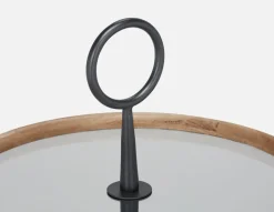 ELLIE mid-century modern round end table 51cm