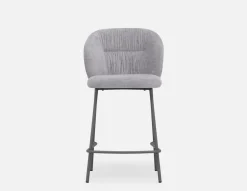 ELODI contemporary counter stool with backrest 66cm