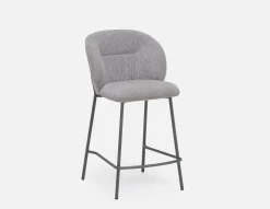 ELODI contemporary counter stool with backrest 66cm