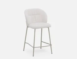 ELODI contemporary counter stool with backrest 66cm