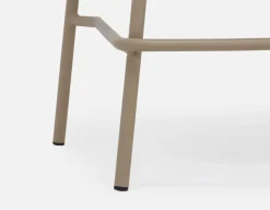 ELODI contemporary counter stool with backrest 66cm