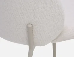 ELODI contemporary counter stool with backrest 66cm