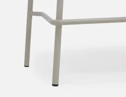 ELODI contemporary counter stool with backrest 66cm